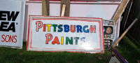PITTSBURGH PAINT SIGN