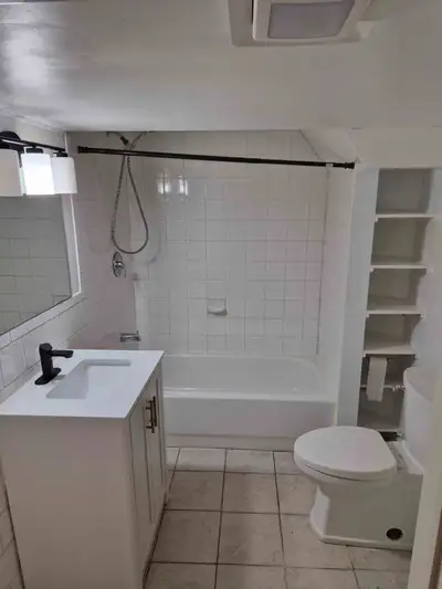 Spacious basement apartment available for rent. Close to all amenities *Schools - high school and el...