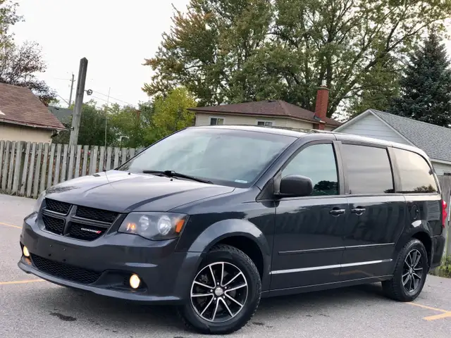 Mini-Van Dodge Grand Caravan Sxt Plus 2014 Blue Dark Automatic 7