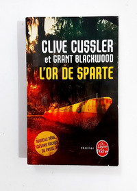 Roman - Clive Cussler - L'OR DE SPARTE - Livre de poche