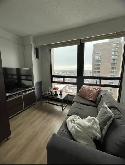- 2-bedroom separated by divider - Furnished apartment - Looking for a summer sublet (Early July- la...
