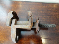 Antique 1940's Heavy Steel Winite Clamp On Trailer Hitch