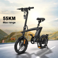 Electric Bike rear and seat suspension 14" wheels