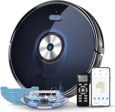new from amazon Robot Vacuum and Mop 4500Pa, View more