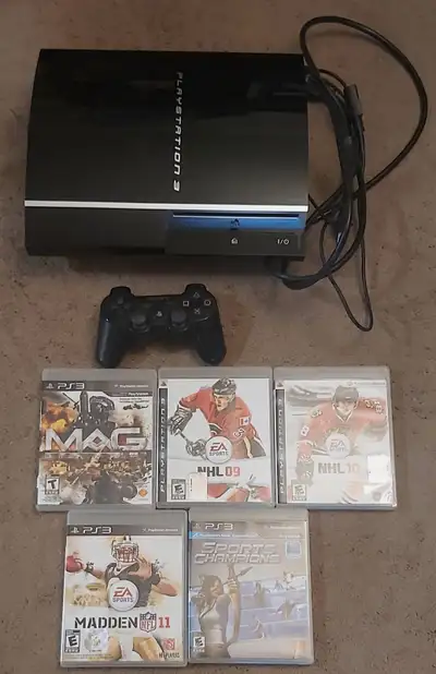 PlayStation 3 Console and Games, View more
