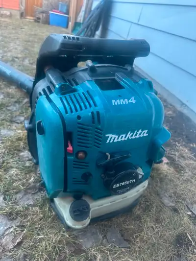 Makita backpack leaf blower, View more