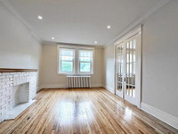 Renovated 6 1/2 in historic Westmount building heating included!