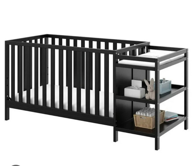 Convertible Crib/toddler bed in Cribs in Strathcona County