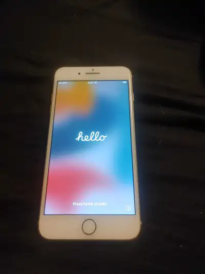 Unlocked iPhone 7+ rose gold 128 gb, View more