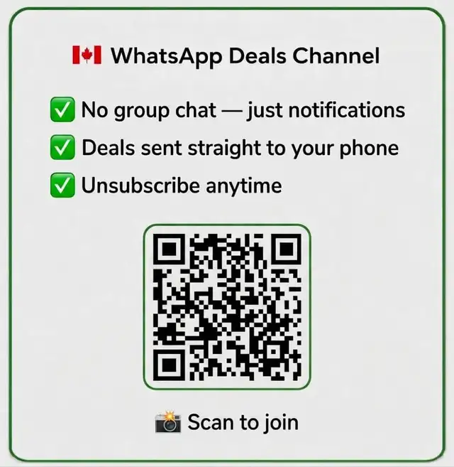 Private Canada Deals – WhatsApp Channel (Admin Alerts)