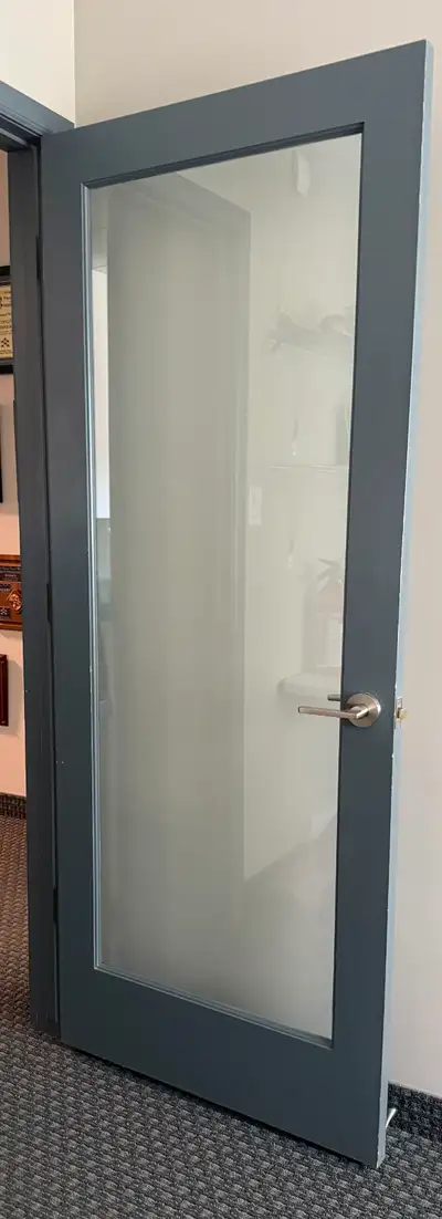 Interior Door with Glass Panel, View more