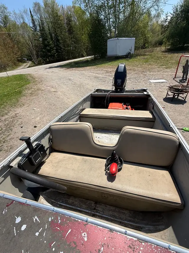 Aluminum Deep-V Fishing Boat  in Powerboats & Motorboats in Sudbury - Image 8