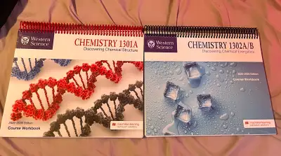 Western Chemistry 1301A & 1302 Workbooks, View more