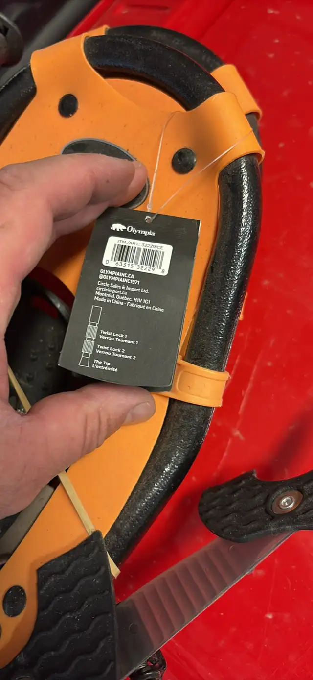 Olympic 30 Set of Snowshoes - new with tags in Fishing, Camping & Outdoors in Sarnia - Image 4