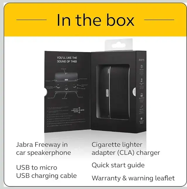 Jabra: Freeway Bluetooth in-Car Speakerphone555211024091074565