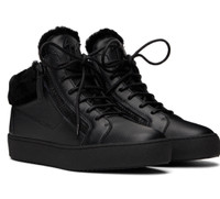 Giuseppe Zanotti Black Kriss Sneakers 