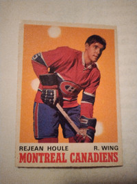 420 cartes de hockey de ( 1969 a 1976)