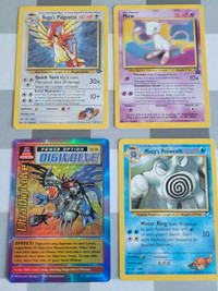 Assorted Pokémon cards & Digimon card