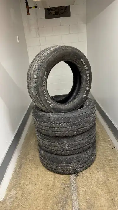 285/60R20 Firestone Transforce AT A set of All-terrain tires Pick up Newmarket