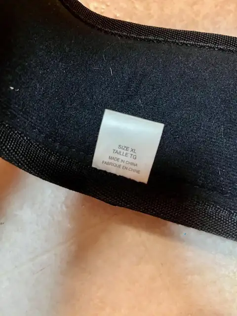 Nike XL Training Belt $30 in Exercise Equipment in Winnipeg - Image 4