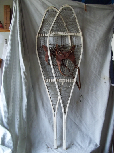 Pair of Snowshoes - Metal, View more