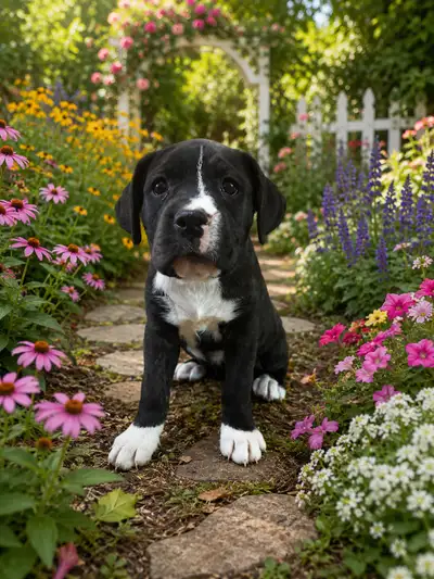 We have 1 beautiful , playful , healthy female puppy looking for furever homes . Dad Vita is pure wh...