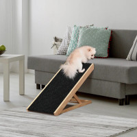 Dog Ramp Foldable Pet Ramp for Bed Couch, Height Adjustable, for