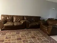 Sofa and love seats 