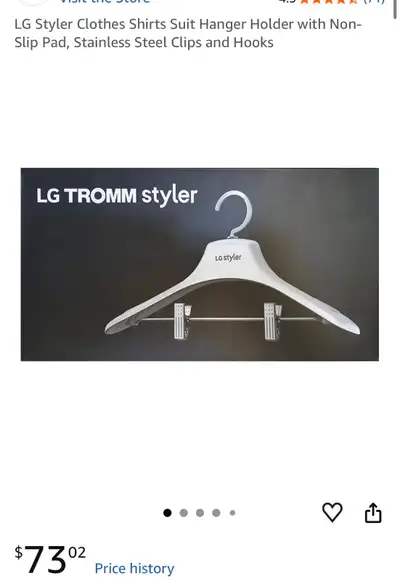 LG Styler Clothes Hangers, View more