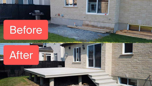  Réparation escaliers, balcon, plancher en béton/concrete cement dans Briquetage, maçonnerie et béton  à Ville de Montréal - Image 3
