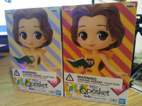 Figurines Q posket Disney Characters Belle Version A & B Figures