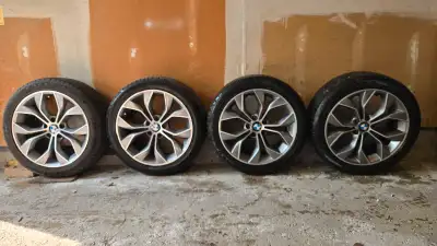 REDUCED PRICE; 19" BMW OEM Rims, out from 2015 X3. Tires are NOT to be used, they need to be replace...