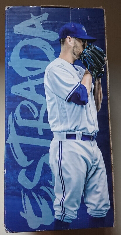 MLB Toronto Blue Jays Marco Estrada Bobblehead in Arts & Collectibles in Oshawa / Durham Region - Image 4