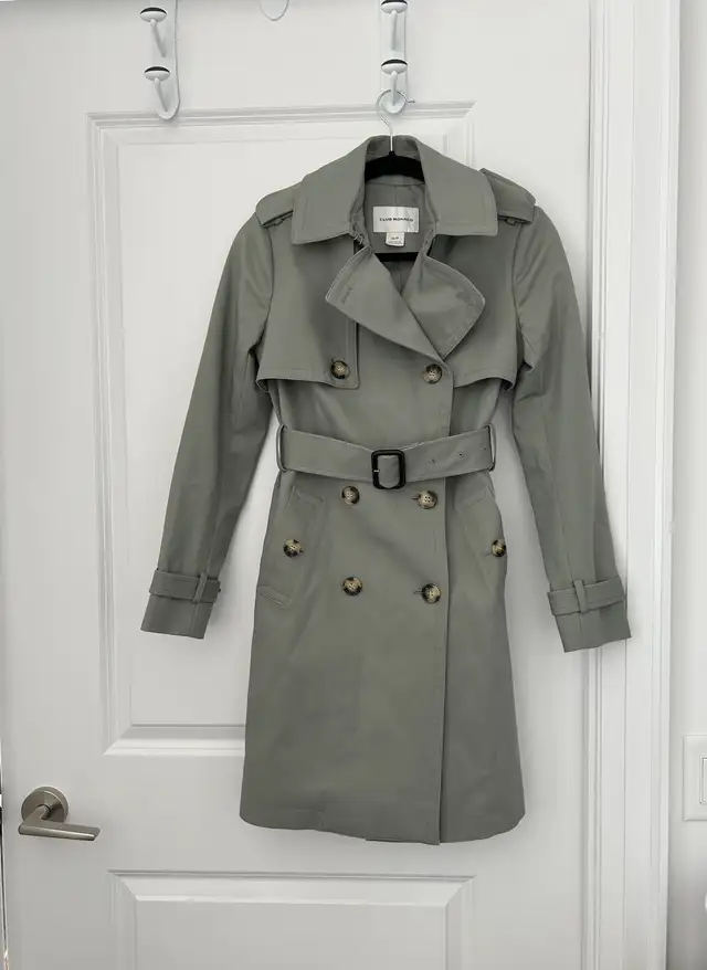 CLUB MONACO RALPH LAUREN TRENCH COAT [SIZE XS] in Women's - Tops & Outerwear in Markham / York Region - Image 2