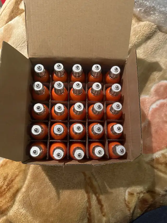 GOOTHY C9 Bulbs (Orange), 25 pcs in Indoor Lighting & Fans in Mississauga / Peel Region - Image 2