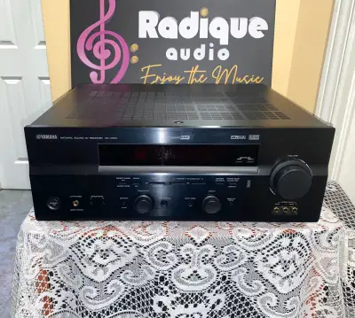 Yamaha RX-V557 6.1-Channel Receiver – 540 Watt; Pure Direct Mode, Quad-Field Cinema DSP, Tested with...