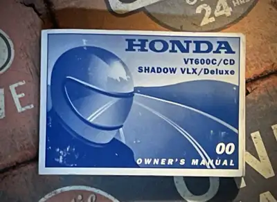 OEM HONDA SHADOW 2000 OWNERS MANUAL VT600C VT600CD VLX DELUXE, View more