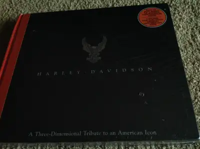 HARLEY - DAVIDSON THREE DIMENSIONAL TRIBUTE TO AN AMERICAN ICON Has engineered paper of Harley motor...