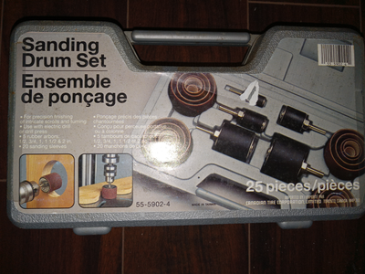 Mastercraft drum sanding kit, new, View more