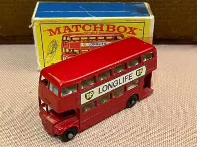 Antique 1966 Matchbox No.5 Routemaster Bus, View more