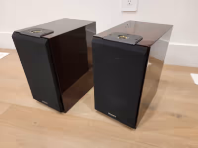 Selling Sony SS-HW1 High-Resolution Audio Home Bookshelf speakers. 3-way speaker system. Real wood f...