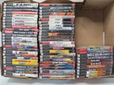 Sony Playstation PS1 PS2 PS3 PS4 Video Games Prices in the Ad, View more