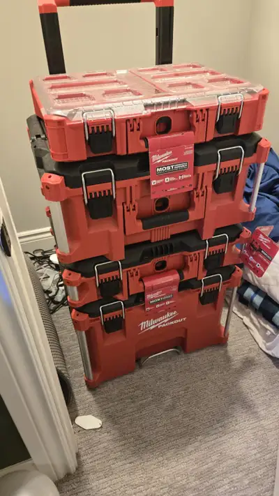 Milwaukee Packout 4 stack, View more