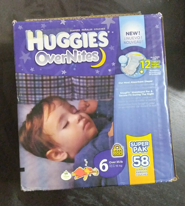 Brand New 138 Huggies and Seventh Generation baby diapers size 6 in Bathing & Changing in Markham / York Region