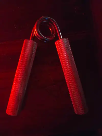 150lbs metal grip strengthener, View more