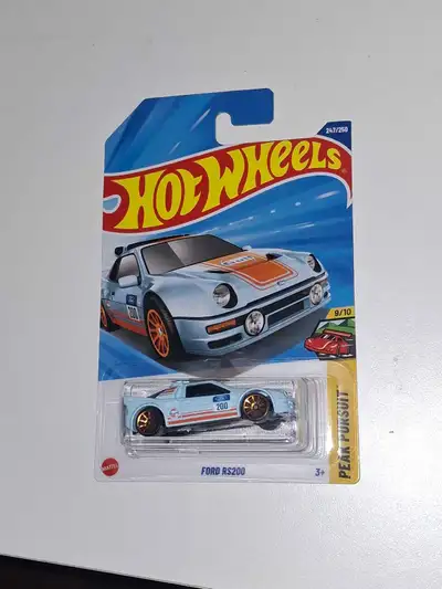 - Ford RS200 - Gulf livery - 2025 Hot Wheels Peak Pursuit - 1/64 scale diecast car - $5 each - 3 ava...