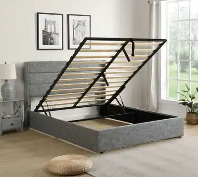 Upholstered Bed Frame, View more