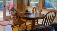 Oak Table and Chairs