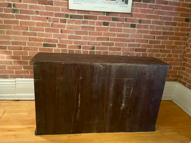 Rustic Industrial Cabinet with Antique Doors (Reclaimed Wood) in Hutches & Display Cabinets in City of Montréal - Image 4