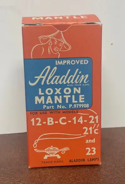 New Old Stock Aladdin Lantern Mantle Made in England, View more